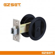 東隆牌 EZSET 日式推拉門鎖 JS30900 房門鎖 平光黑 不分左右 臥室 房間 移門鎖 門鎖